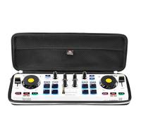 FBLFOBELI Étui de rangement rigide en EVA compatible avec Hercules DJ Control Mix 2/1 ou Hercules DJ DJControl Starlight Pocket USB DJ Controller, sac de transport résistant aux chocs (étui uniquement