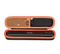 FBLFOBELI Étui de rangement rigide en EVA compatible avec le scanner de documents portable Epson WorkForce ES-50 (étui uniquement)
