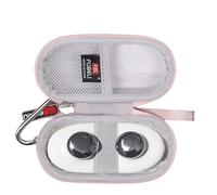 FBLFOBELI Étui de rangement rigide en EVA pour appareil de tonification du visage ZIIP Halo, ZIIP OX, ZIIP GX/pour épilateur Gillette Venus Mini (étui uniquement) (or rose)