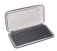 FBLFOBELI Étui de rangement rigide en EVA pour clavier sans fil lumineux sans fil Logitech MX Keys, sac de transport de voyage