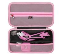 FBLFOBELI Étui de rangement rigide pour ciseaux électriques sans fil Pink Power pour travaux manuels, boîte, couture, tapis et scrapbooking (étui uniquement)