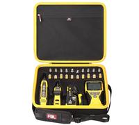 FBLFOBELI Étui de transport rigide compatible avec Klein Tools VDV501-851/VDV500-123/VDV226-110/VDV427-300, support de rangement pour testeur Scout Pro 3, sonde traceur, pince à dénuder et accessoires