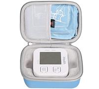 FBLFOBELI Étui de transport rigide de rechange pour moniteur de pression artérielle iHealth Track Smart pour machine de pression artérielle Bluetooth, sac de rangement de voyage (étui uniquement)