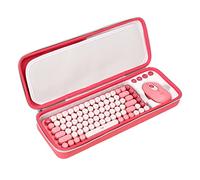 FBLFOBELI Étui de transport rigide en EVA compatible avec clavier mécanique sans fil Logitech POP Keys et souris sans fil POP