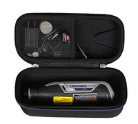 FBLFOBELI Étui de transport rigide en EVA pour Dremel Lite 7760 N/10 4 V Li-Ion Outil rotatif sans fil à vitesse variable Kit d'outils rotatifs multi-usages (étui uniquement)