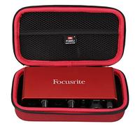 FBLFOBELI Étui de transport rigide en EVA pour interface audio USB Focusrite Scarlett 2i2 (3e génération) avec outils professionnels