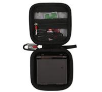 FBLFOBELI Étui de transport rigide pour console de jeu RG35XXSP rétro, support de rangement de protection pour carte SD, câble de charge USB et autres accessoires (étui uniquement)