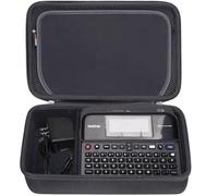 FBLFOBELI Étui de transport rigide pour étiqueteuse connectée Brother P-Touch PTD410/PTD600/D610BT (noir)