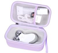 FBLFOBELI Étui de voyage rigide pour NuFace Mini/Mini + Kit de démarrage, Mini appareil facial à micro-courant (étui uniquement) (Violet)