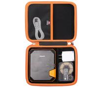 FBLFOBELI Étui rigide pour étiqueteuse industrielle Makeid P31, imprimante d'étiquettes à transfert thermique, support de rangement portable Bluetooth (étui uniquement)