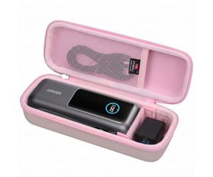 FBLFOBELI Housse Power Bank pour ordinateur portable Anker / 737 / Prime | Coque antichoc en EVA, compartiments personnalisés pour banque d'alimentation + chargeur, compatible avec la série AOHI