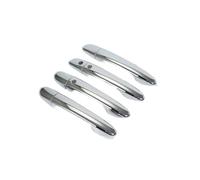 FBOIUYPL Exterior Door Handles 8Pcs Car Handle Frame Panel Cover Trim Sticker Styling Decor for 2 3 6 CX3 CX5 CX8 CX9 Left Right Handle(Chrome RHD)