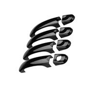 FBOIUYPL Exterior Door Handles Black Car Handle Cover Trim for Transporter T5 T6 for Caddy for 2003-2011 2012 2013 2014 2015 Left Right