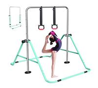 FBSPORT Barre de Gymnastique Pliable pour Enfants avec Hauteur Réglable, Barre d'entraînement Barre Horizontale pour Junior Enfants à Domicile