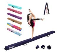 FBSPORT Poutre de Gymnastique 240 CM Poutre d'équilibre de Gymnastique se Pliante, équipement d'exercice de Sport de Faisceau de Faisceau de Plancher de Gymnastique pour la Formation d'enfants