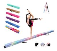 FBSPORT Poutre de Gymnastique 240 CM Poutre d'équilibre de Gymnastique se Pliante, équipement d'exercice de Sport de Faisceau de Faisceau de Plancher de Gymnastique pour la Formation d'enfants