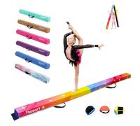 FBSPORT Poutre de Gymnastique 270 CM Poutre d'équilibre de Gymnastique se Pliante, équipement d'exercice de Sport de Faisceau de Faisceau de Plancher de Gymnastique pour la Formation d'enfants