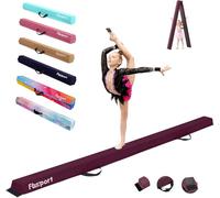 FBSPORT Poutre Gymnastique Enfant 270 cm Poutre Gym Poutre d'équilibre au Sol, Poutre de Gymnastique Pliable pour entraînement, Pratique, Sport et entraînement Professionnel à la Maison