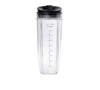 FBTTPUGL Tasse De Mélangeur De Remplacement De 32 Oz avec Couvercle Sip & Seal, Compatible for Nutri, Compatible for Ninja, BL450 BL454 Bl455 BL456 BL480 BL481 Bac De Collecte