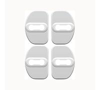 FBVVYTK 4 Pièces Port De Voiture De Protection pour La Porte De La Porte De La Voiture, pour Tesla S 2015-2023 Couverture des Serrures De Porte Silencieux Absorbant Les Chocs Contre,D