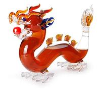 FBWSM Carafe à Whisky en Forme de Dragon Chinois en Verre pour Alcool Carafe à Whisky Bourbon