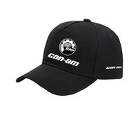 FBWZSAG Casquette De Baseball pour Homme Et Femme Can-am Chapeau De Camionneur Léger Et Uni avec Trou pour Queue De Cheval Chapeau De Papa Casquette-Black||One Size