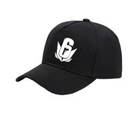 FBWZSAG Casquette De Camionneur pour Homme Et Femme Casquette De Baseball pour Rainbow Six Siege Chapeau De Papa De Fitness Uni Casquette À Pression Chapeau -Black||One Size