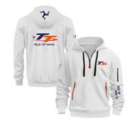 FBWZSAG Sweats À Capuche pour Hommes Hauts À Capuche pour I.s.l.e of M.a.n T..T Vêtements De Sport Unis À Imprimé Graphique Manches Longues Pulls Molletonnés -H-Bai||S