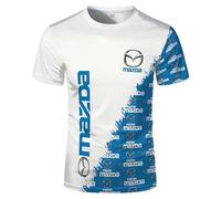 FBWZSAG T-Shirts pour Hommes pour M.AZ.da 3D Demi-Manches sous-vêtements Légers Sportstyle Imprimé Manches Courtes T-Shirt À Col Rond Vêtements Confort Polos-A||M