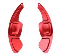 Fbxmjoa Changement Vitesse pour VW pour Passat Shift Paddle | Extension palettes changement volant voiture, pour C-TREK, pour Tiguan, pour Atlas(Red)