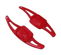 Fbxmjoa Changement Vitesse pour VW pour Sharan Shift Paddle | Manette vitesse palettes volant voiture, pour Passat, pour C-TREK, pour Tiguan,pour Atlas(Red)
