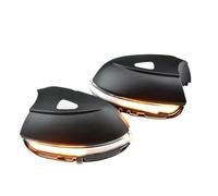 Fbxmjoa Dynamiques À LED Lampe Clignotante Rétroviseur Latéral Dynamique Avec Clignotants Pour VW Pour Passat B7 CC Pour Scirocco Pour Jetta MK6 EOS(Crystal white)