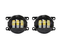 Fbxmjoa Feu Avant Antibrouillard Feux Antibrouillard Pour Talisman Pour Lodgy Pour Kwid Pour Kadjar Pour Clio Pour Captur Pour Scenic Pour Kangoo 98-19 Phare Anti-brouillard(LED Yellow White B)