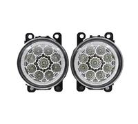 Fbxmjoa Feu Avant Antibrouillard Phares Antibrouillard LED Pour Grand Pour Scenic Pour Captur Pour Clio Pour Kadjar Pour Kwid Pour Talisman Pour Logan 98-19 Phare Anti-brouillard(LED-W)