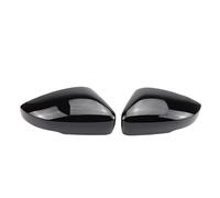 Fbxmjoa Rétroviseur Latéral Coque de Protection de rétroviseur latéral de Remplacement pour Polo MK5 5 6R 6C 2009-2017 Garniture Couvercle Capuchon(Black)