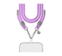 FC Bandoulière Cordon Violette détails Silver