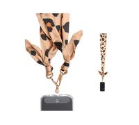 Force Case Bandoulière foulard léopard beige
