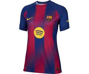 FC Barcelona 2025/26 Match Domicile Maillot De Foot Authentic Nike Dri-Fit ADV pour Femme, Deep Royal Blue/Deep Royal Blue/Noble Red/Midwest Gold, HJ5072-456, S