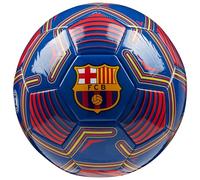 FC Barcelona Ballon de Foot FC Barcelone Taille 3, 4 ou 5, Ballon Officiel du Club, Idée Cadeau pour Fan de Foot Barca (Bleu/Rouge, Taille 3)