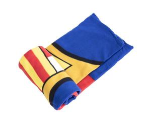 FC Barcelona - Couverture (Taille Unique) (Bleu/Pourpre foncé)