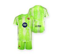 FC Barcelona Ensemble maillot et pantalon 3ème EQ 2024/25 - Réplique licence officielle - Dos uni - Taille enfant 8 ans