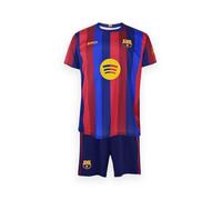FC Barcelona - Ensemble Première Tenue Saison 26/27, Azulgrana, Enfant 10 Ans - Réplique sous Licence Officielle