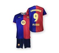 FC Barcelona Lewandowski Maillot unisexe pour enfant Saison 24/25 6 ans