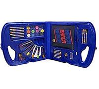 FC Barcelona - Livre Malette avec Dessins - Set de Papeterie, matériel Scolaire, pour Enfants, Accessoire Multicolore, Produit Officiel (CyP Brands), Multicolore, Única, Ne Pas appliquer