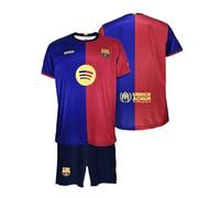 FC Barcelona Maillot de football pour enfant Saison 24/25 Bleu 10 ans