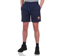 FC Barcelona Officiel - Short de Football - Polyester - Homme - Bleu Marine - S