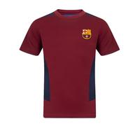 FC Barcelona Officiel - T-Shirt pour Entrainement de Football - Polyester - garçon - Rouge - 2-3 Ans