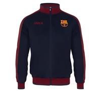FC Barcelona officiel - Veste de survêtement - thème football/rétro - garçon - 12-13 ans