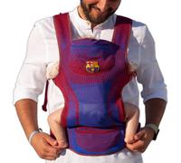 FC BARCELONA | Porte Bebe Ergonomique | Porte Bébé Respirant et Lavable | Texture Ultra-Douce | De 3,5 kg à 15 kg | Répartition Optimale du Poids