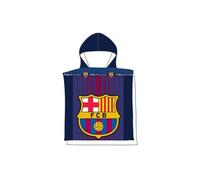 FC BARCELONA - Serviette Poncho FC Barcelona en microfibre 55x110cm